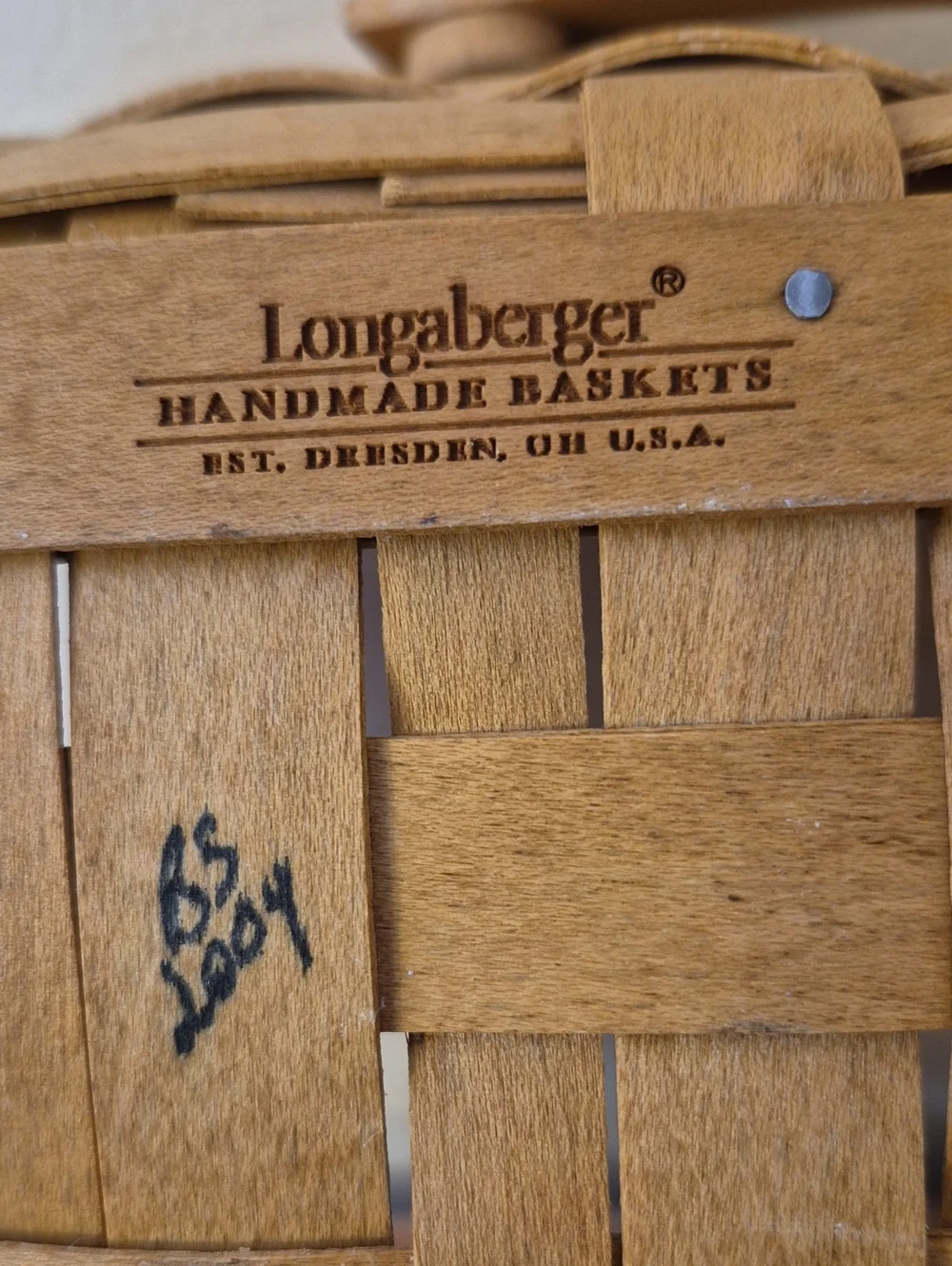 2009 Longaberger Small 7